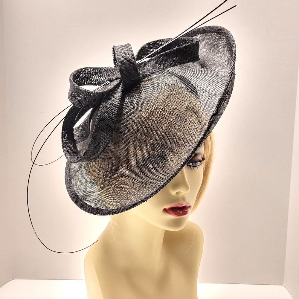 Flamboyant Fascinator Hat, Elegant Large Headband Hair Accessory,Wedding Hat-NEW - Picture 4 of 14